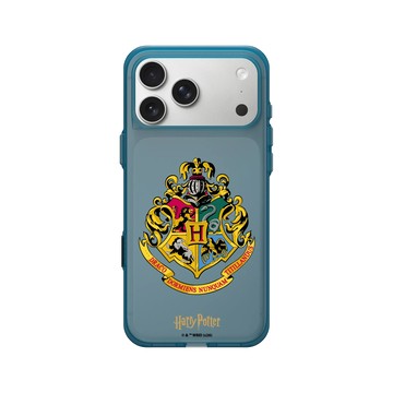 iPhone 17 Pro Max Clear (相機按鈕) 夜幕藍 - 哈利波特 Harry Potter - 哈利波特-學院徽章