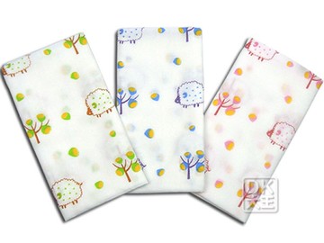 日式綿羊 雙層 紗布長巾 長手帕 紗布毛巾 二重紗紗布【DK大王】