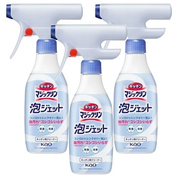 Kao 花王 Magiclean 魔術靈 廚房泡沫清潔噴霧 370ml  3瓶