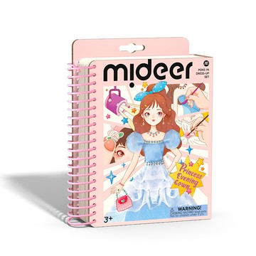 MiDeer - 多功能時尚造型手冊-公主晚禮服
