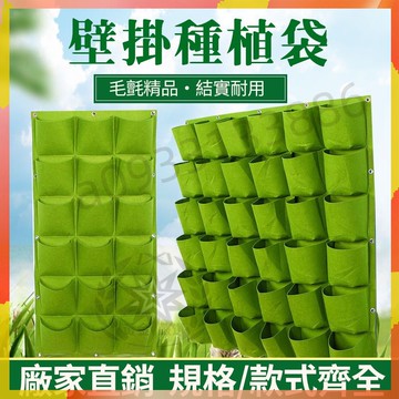 嚴選丨園藝植物種植袋 墻體種植袋花盆 垂直牆壁掛式 無紡布 氈立體綠化牆布袋 美植袋 種植袋 台灣優選