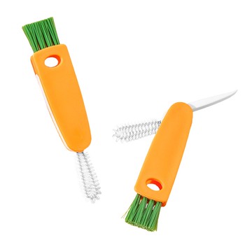 4275 三合一保溫杯蓋刷 瓶蓋清潔刷 保溫杯凹槽縫隙刷 多功能杯刷