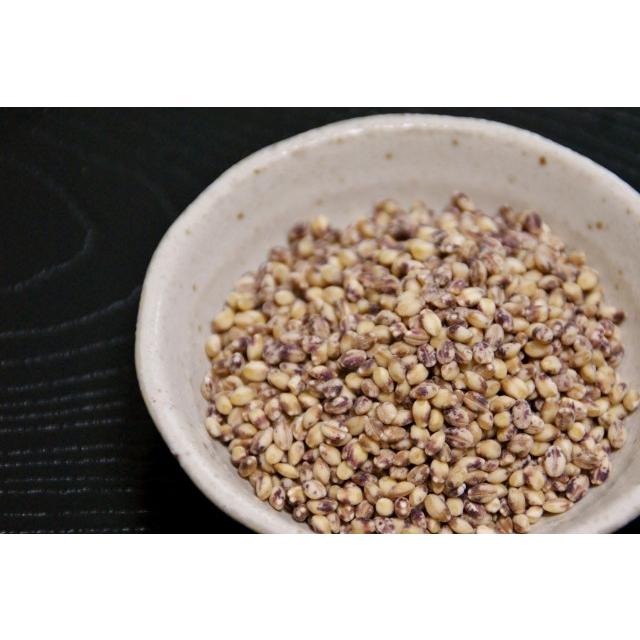１kg分のダイシモチのポン加工品：完全な無添加もち麦100％　（原料段階で1ｋｇ）