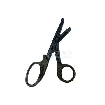 來而康 隆羽 醫療用剪刀 (未滅菌) LY521C(R) 小紗布剪 鐵氟龍黑 紗布剪 紗布 剪刀 石膏 剪刀 LY521CR