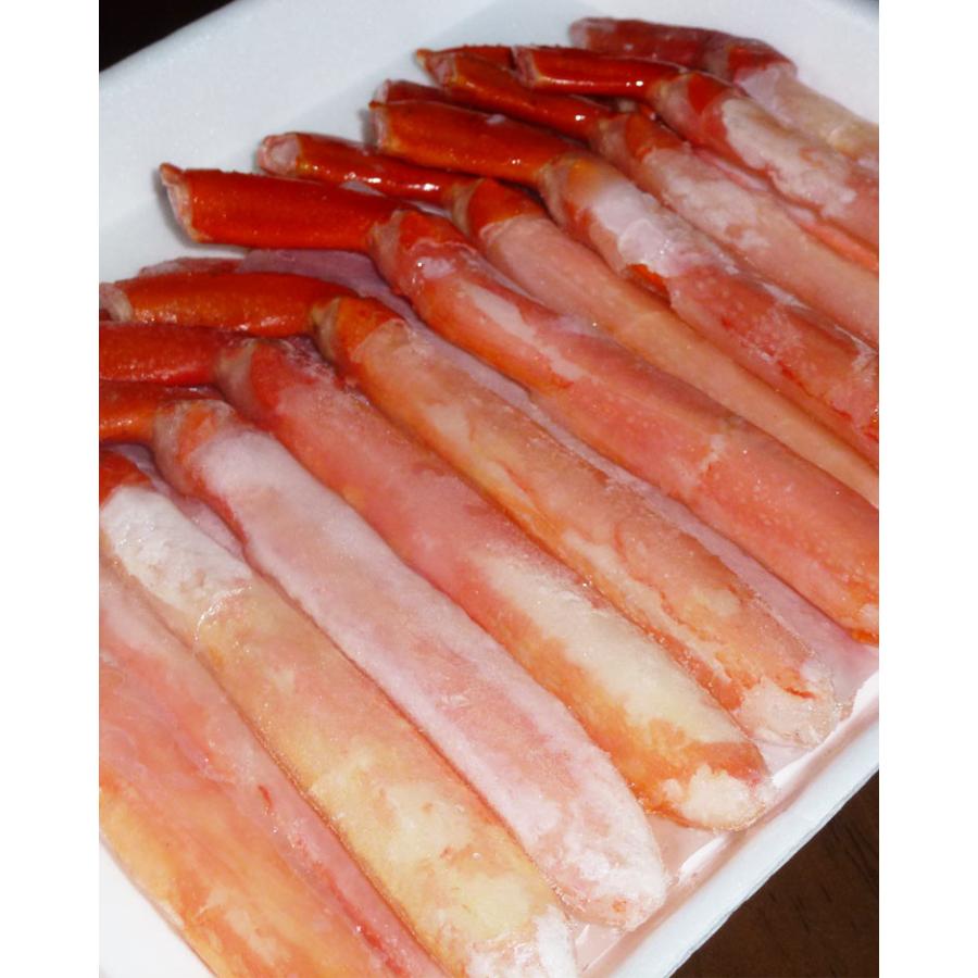 紅ズワイガニ むき身 ポーション 60本 剥き身 ボイル 蟹 カニ かに 紅ずわいがに かにしゃぶ　カニ鍋