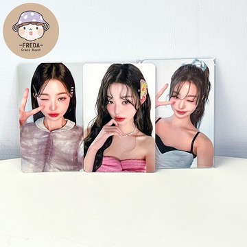 肥達代購 🍄 現貨 韓國 正版 AMUSE 張員瑛小卡  IVE 張員瑛 Langi 小卡 偶像小卡