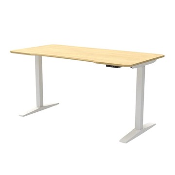 SG300 電動升降桌 SG300 電動升降桌 白橡木+白桌架
