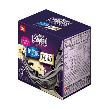 3點一刻植物性蛋白飲5入-黑芝麻豆奶