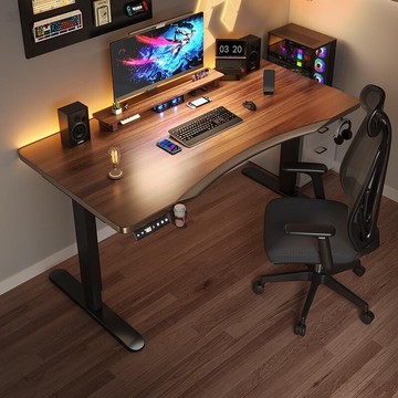 ??快速出貨?? 附發票 桌子 長桌子 電腦桌 學習桌 書桌 辦公桌 電動升降桌 工作臺 智能電腦桌 臺式家用可調節辦公書桌 電競桌子