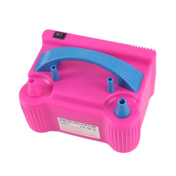 電動氣球充氣泵便攜式充氣泵工具吹氣機自動打氣機氦氣打氣筒雙孔