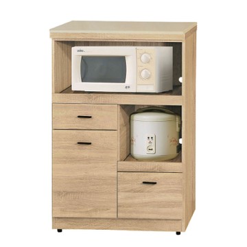 【綠活居】利諾   現代2.7尺雲紋石面拉盤餐櫃/收納櫃-80.5x46x123cm免組