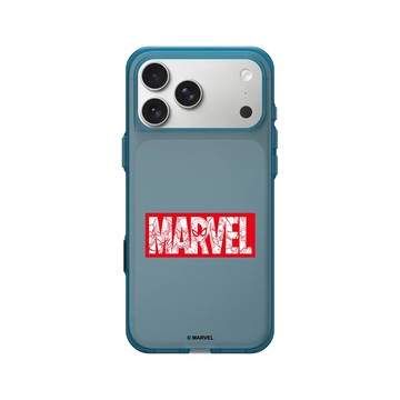 iPhone 17 Pro Max Clear (相機按鈕) 夜幕藍 - 迪士尼-漫威 Marvel - 漫威Logo-紅色標誌