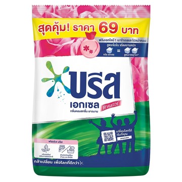 泰國 BREEZE 濃縮洗衣粉 花香味  750g  1個