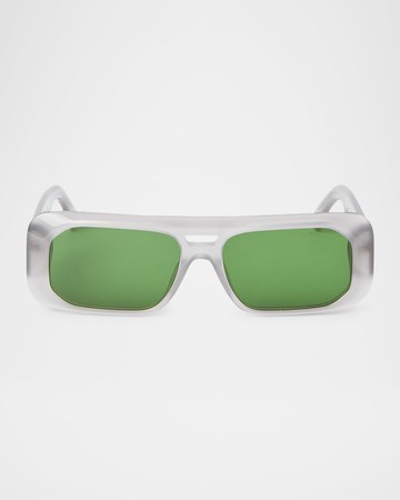 Men's Willow Acetate Rectangle Sunglasses