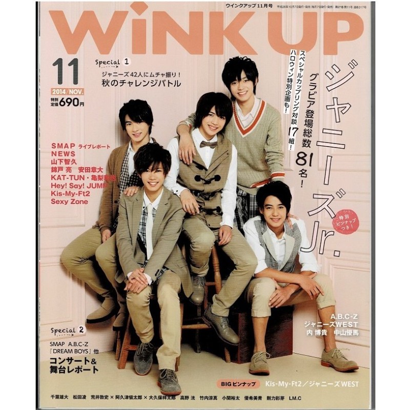 SALE／93%OFF】 Wink Up 2014年4月 agapeeurope.org