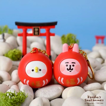 【卡娜赫拉】達摩籤筒 吊飾(2入組)【墊腳石】