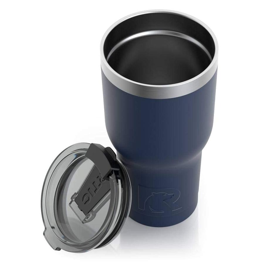 RTIC DOUBLE WALL VACUUM INSULATED TUMBLER, 20 OZ, NAVY