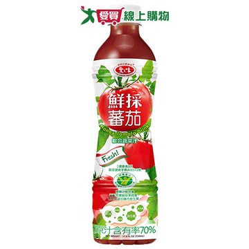 愛之味鮮採蕃茄綜合蔬菜汁530ML*4【愛買】