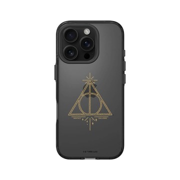 iPhone 16 Pro Clear 酷墨灰 - 哈利波特 Harry Potter - 圖騰系列：死神的聖物