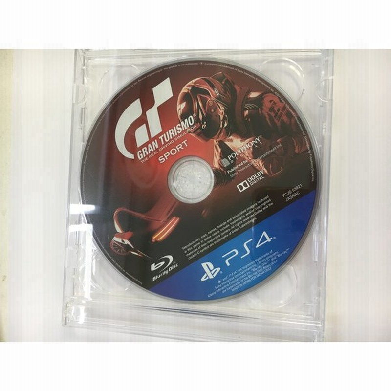 グランツーリスモsport Ps4 ソフト 中古 箱 説明書なし 通販 Lineポイント最大0 5 Get Lineショッピング