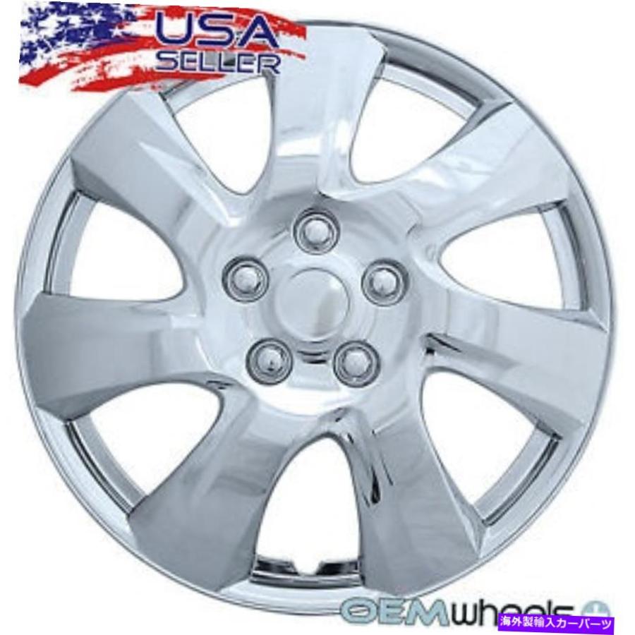 Wheel Covers Set of 4 4 NEW OEM CHROME 17