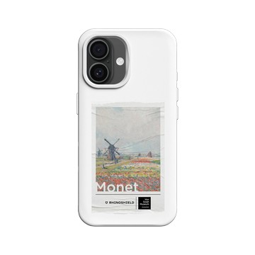 iPhone 16 SolidX 白 - Van Gogh Museum - 荷蘭的鬱金香田