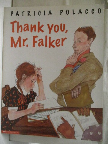 【書寶二手書T2／少年童書_QFN】Thank you, Mr. Falker