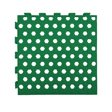 蜂巢組合地墊-綠 4入 30*30*1.2cm