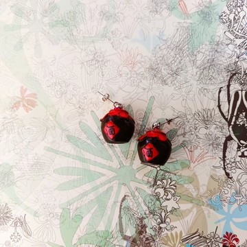 *小人國糸列* 傳統中式封壇酒 925純銀耳針 連禮盒