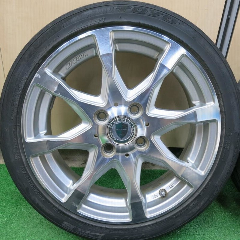 送料無料]4本価格☆軽サイズ WORK SCHWERT SC2 165/50R15