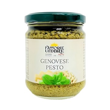 FATTORIE UMBRE 義大利羅勒青醬 嚴選義大利新鮮羅勒製成  180g  1罐