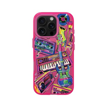 iPhone 16 Pro Clear 粉漾桃 - RHINO LIVE - 仿舊新聲