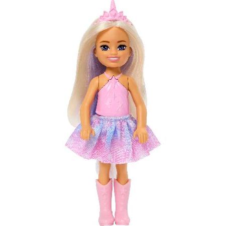 Barbie Unicorn-Inspired Chelsea Doll with Lavender Hair Unicorn