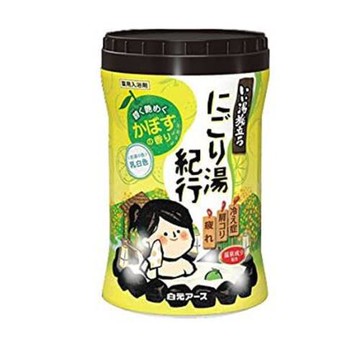 日本【白元】濁湯紀行入浴劑 - 回青橙香600g