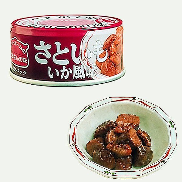 ベターホーム　かあさんの味　缶詰　さといも　いか風味　48缶