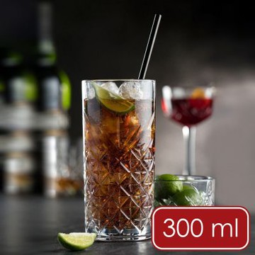 《Utopia》Timeless高球杯-窗花300ml-- 調酒杯 雞尾酒杯 司令杯 可林杯 直飲杯 長飲杯