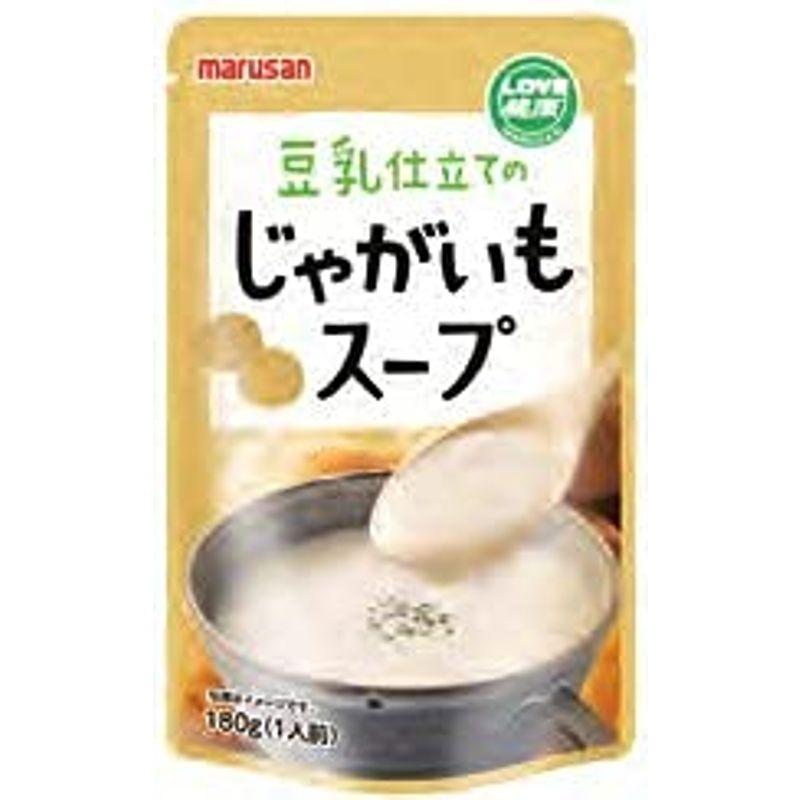 マルサンアイ 豆乳仕立てのじゃがいもスープ 180g 20パック