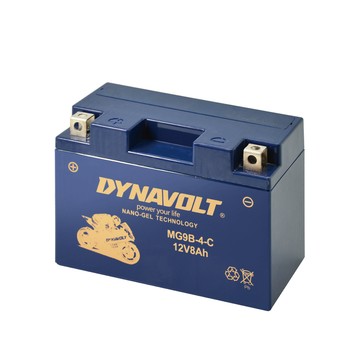 Dynavolt 【MG9B-4-C】12V 8Ah 奈米膠體電池(同YT9B-BS)