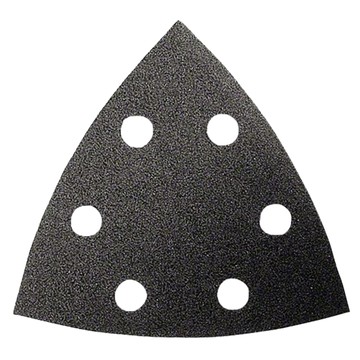 BOSCH 博世 台灣公司貨 黑色三角形自黏砂紙 G1200 2608605200 5片  93 mm  1包