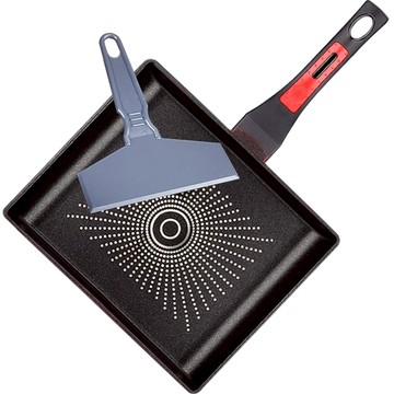 Kitchen Art 大型玉子燒鍋 + 鍋鏟組  27cm  1套