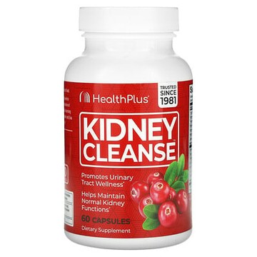 Health Plus, 清腎補充劑，60 粒膠囊