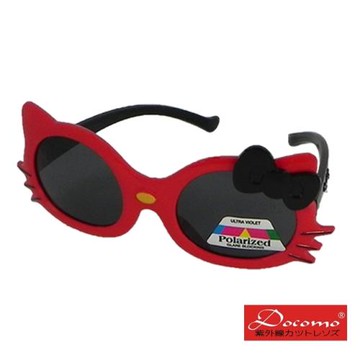【Docomo兒童造型太陽眼鏡】可愛卡通造型　女童最喜歡的造型　高等級偏光鏡片　超抗UV400