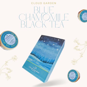 【德國茶】冰藍菊花紅茶 50g 小茶罐 紅茶