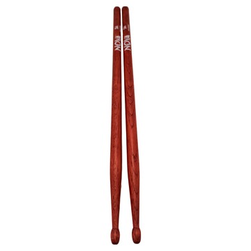Vic Firth NOVA 5A鼓棒 紅色 2支 美國製造 胡桃木 耐用堅固 水滴頭型 音色清晰