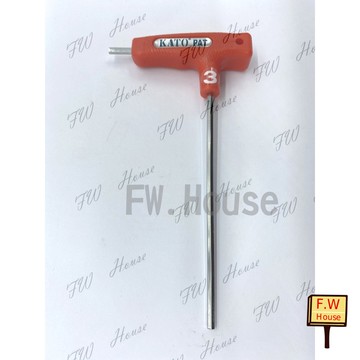 附發票 KATO 3mm 內六角扳手 T型扳手 六角扳手 五金工具