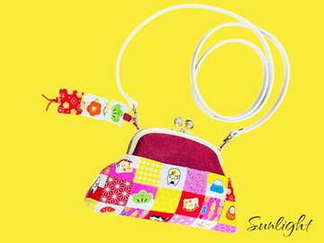 日光小巷日本風可愛圖案大集合 貓咪腳掌口金包 萬用包 外出包