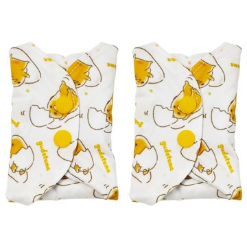 THiRSTiES 有機棉布衛生棉 SANRIO Gudetama 蛋黃哥  Regular(26.6cm)  2個裝  1組
