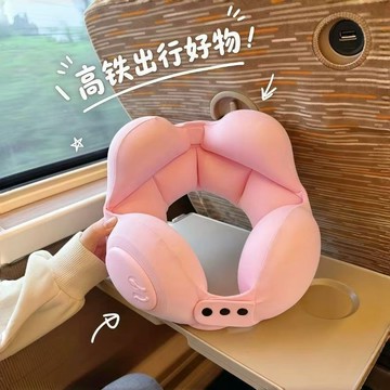 松禾SONGHE 【免費試用30天💥保固一年】 頸枕 充氣頸枕 充氣枕頭 午睡枕 飛機枕 U型枕 充氣枕 充氣U型枕