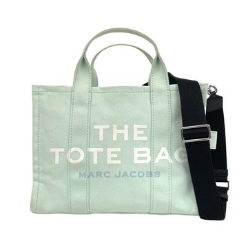 marc jacobs綠色手提肩背兩用托特包