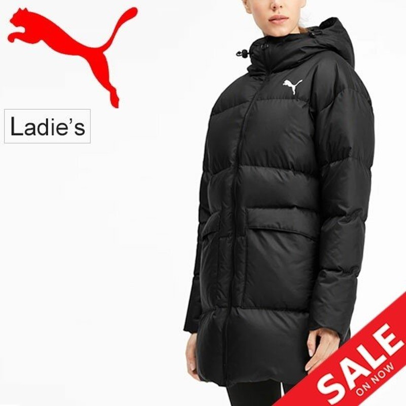 ダウンコート ロング丈 レディース アウター プーマ Puma フード付き 防寒コート 女性 ギフト不可 通販 Lineポイント最大0 5 Get Lineショッピング